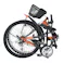 【自転車】マイパラス MYPALLAS 折畳ジュニア MTB24・6SP ブラック