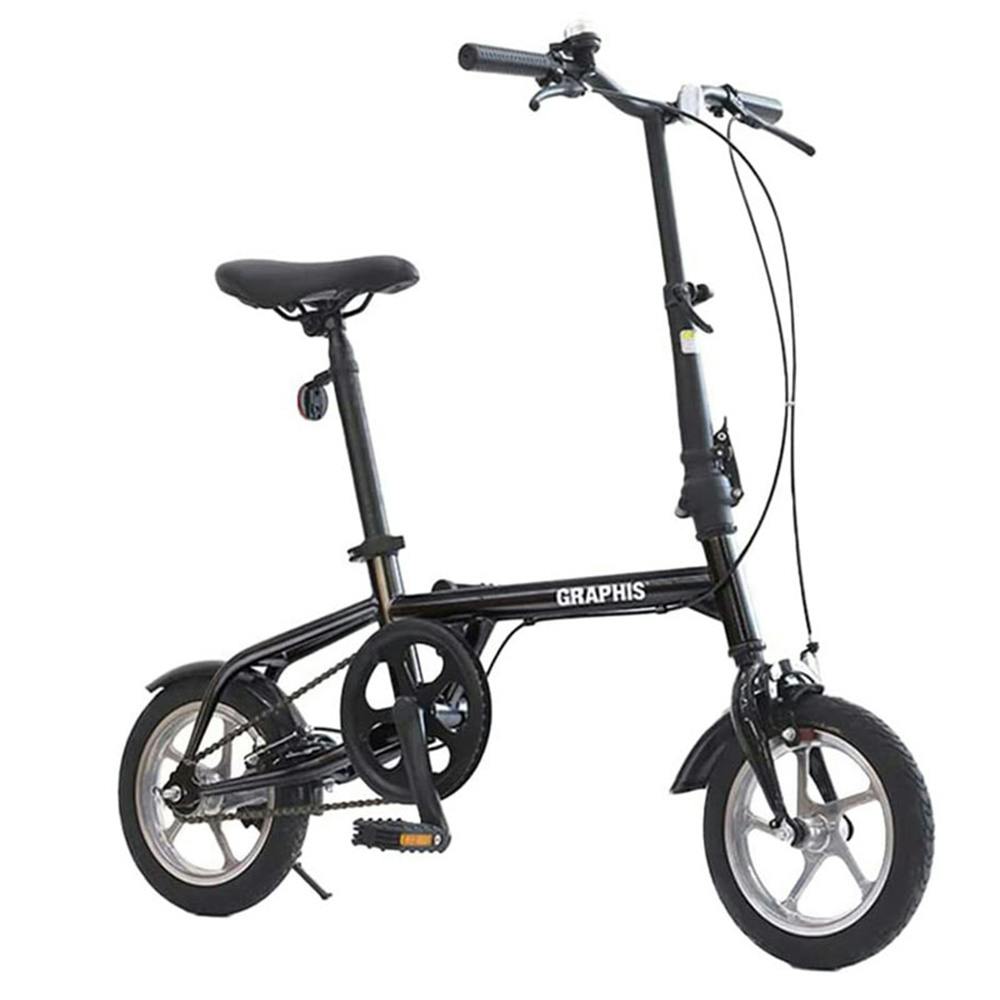 【自転車】マイパラス MYPALLAS 災害対策自転車 12インチ ブラック