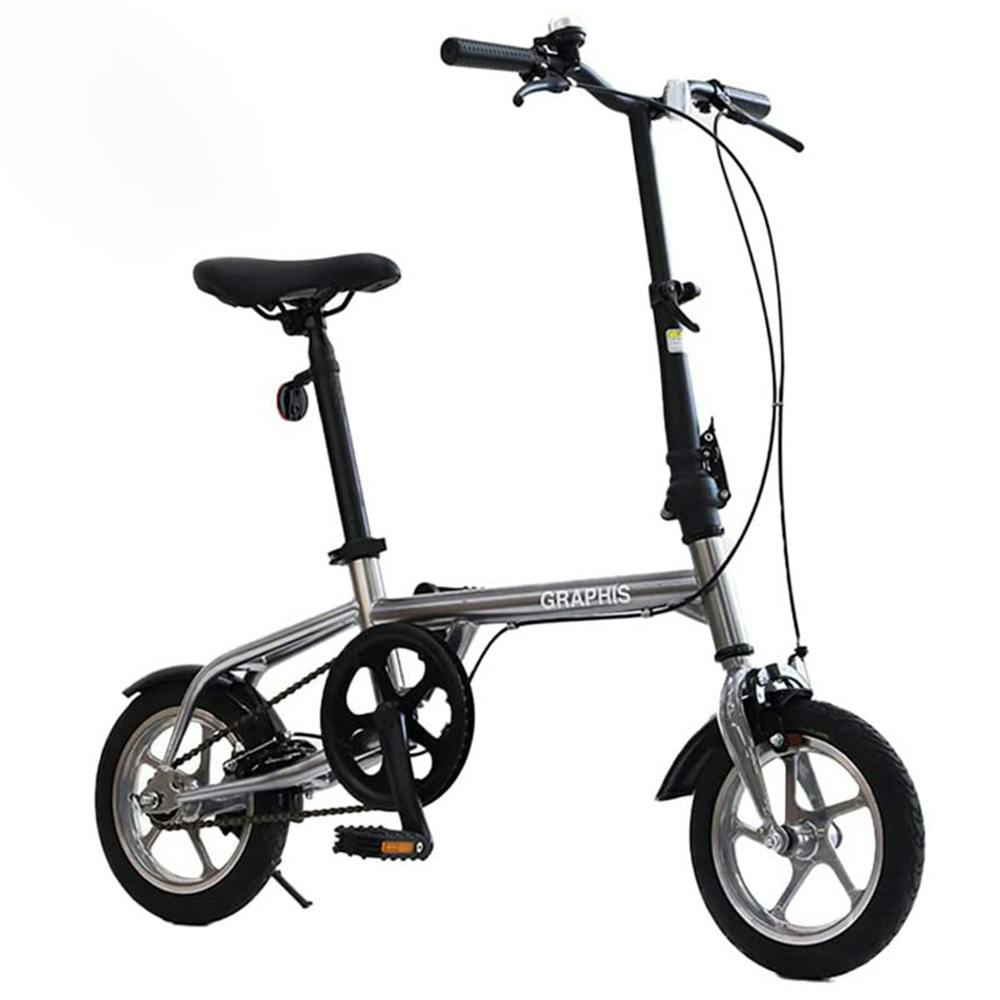 【自転車】マイパラス MYPALLAS 災害対策自転車 12インチ シルバー
