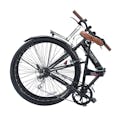 【自転車】《池商》折畳シティクロス マイパラス 27インチ 6段変速 グレイッシュパール