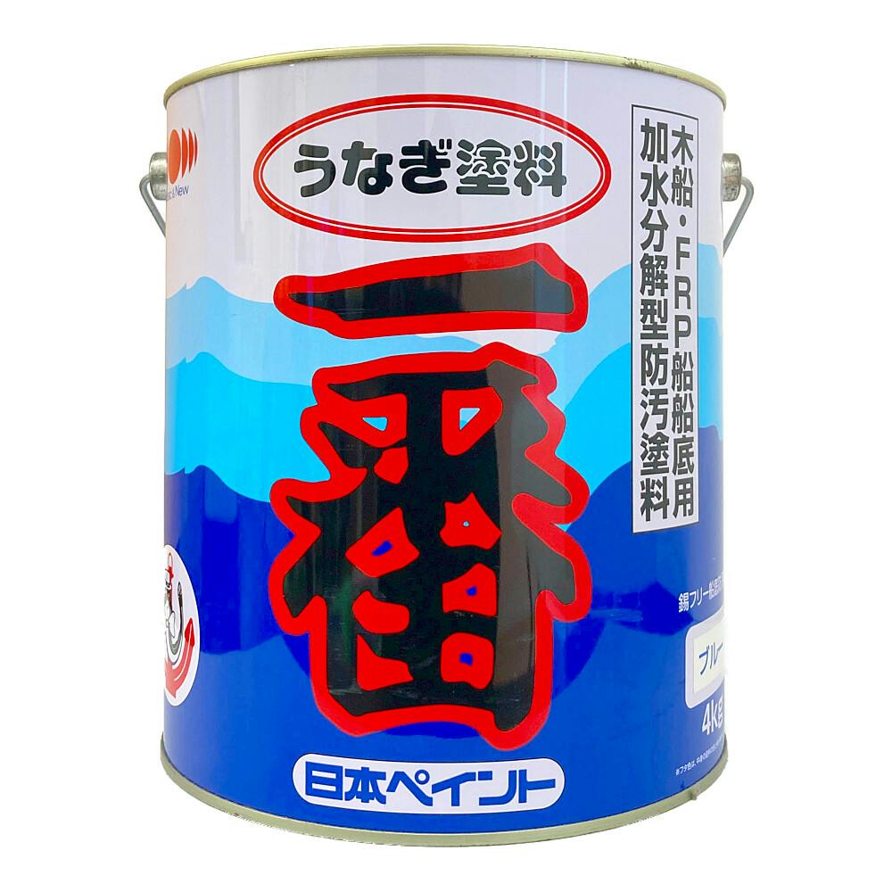 新しく着き 4kg ブルー うなぎ塗料一番 | 通販 ペンキ（塗料）・塗装用品 メンテナンス
