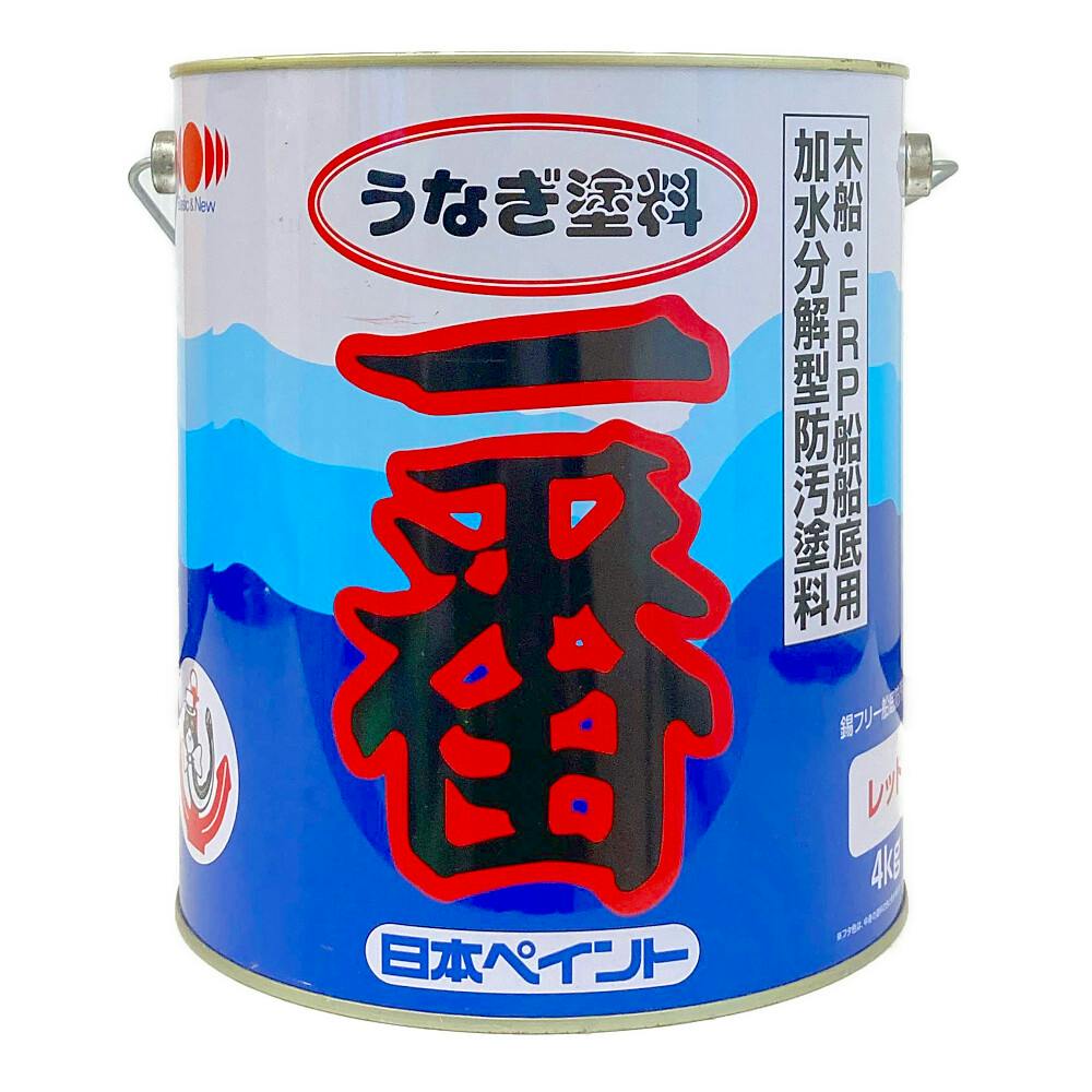 ニッペホームプロダクツ うなぎ塗料一番 レッド 4kg | ペンキ（塗料）・塗装用品 通販 | ホームセンターのカインズ