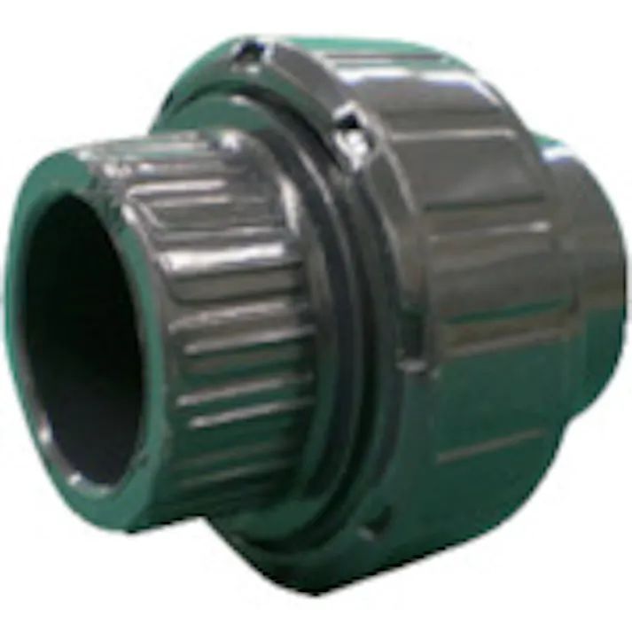 【CAINZ-DASH】積水化学工業 コンパクト型ユニオン継手 PVC/EPDM TS式 20A UN20S【別送品】