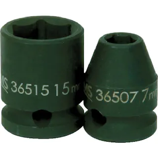 【CAINZ-DASH】スナップオン・ツールズ インパクト用ソケット ショート 3/8 6角 対辺寸法18×全長27mm JHW36518【別送品】