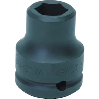 【CAINZ-DASH】スナップオン・ツールズ インパクト用ソケット 3/4 ショート 6角 対辺寸法27mm JHW6M-627A【別送品】