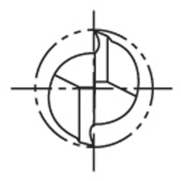 【CAINZ-DASH】ダイジェット工業 アルミ加工用ソリッドスクエアエンドミル(2枚刃・ロング刃長) 18.0mm AL-SEEL2180【別送品】