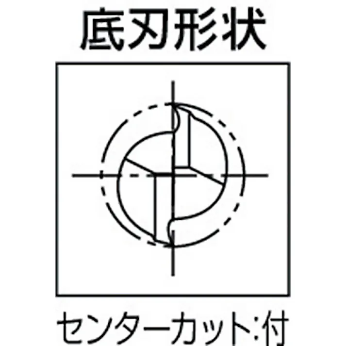【CAINZ-DASH】ダイジェット工業 アルミ加工用ソリッドスクエアエンドミル(2枚刃・ロング刃長) 18.0mm AL-SEEL2180【別送品】