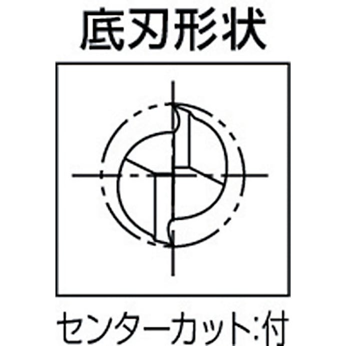 【CAINZ-DASH】ダイジェット工業 アルミ加工用ソリッドスクエアエンドミル（２枚刃・ロング刃長）　２４．０ｍｍ AL-SEEL2240【別送品】