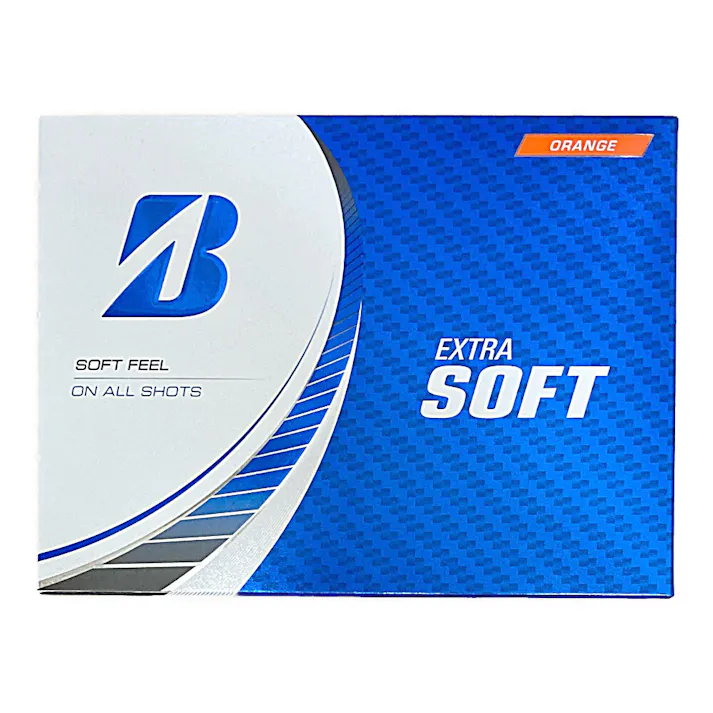 ブリヂストン ゴルフボール EXTRA SOFT オレンジ 12個入り