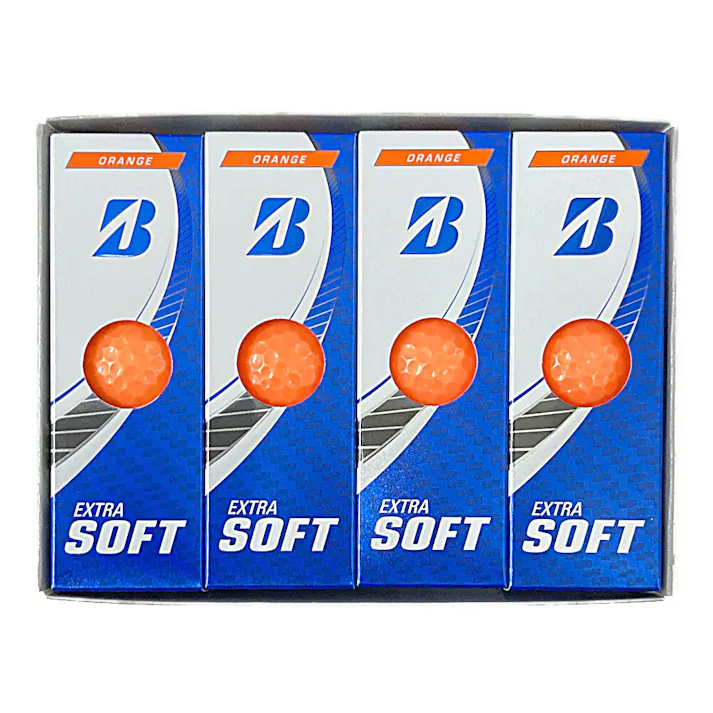 ブリヂストン ゴルフボール EXTRA SOFT オレンジ 12個入り