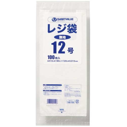 プラス 708122)レジ袋 12号 100枚 B912J B912J レジ袋 プラス 708122)レジ袋 12号 100枚 B912J B912J レジ袋