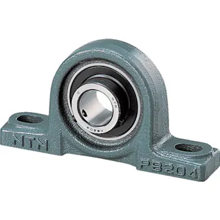 【CAINZ-DASH】NTNセールスジャパン G ベアリングユニット(止めねじ式) 軸径20mm 中心高さ33.3mm ASPB204【別送品】