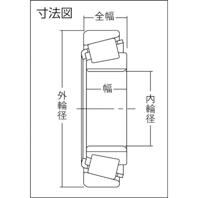 【CAINZ-DASH】ＮＴＮセールスジャパン Ｃ　テーパーベアリング　内輪径６０ｍｍ　外輪径１３０ｍｍ　幅３１ｍｍ 30312【別送品】