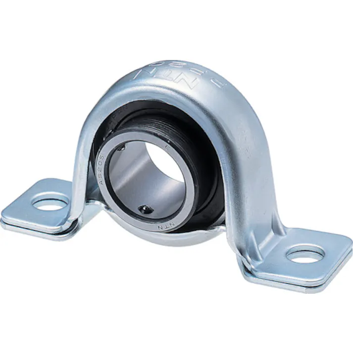 【CAINZ-DASH】NTNセールスジャパン G ベアリングユニット(止めねじ式) 軸径17mm 中心高さ22.2mm ASPP203【別送品】