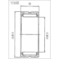 【CAINZ-DASH】ＮＴＮセールスジャパン Ｆ　ニードルベアリング（内輪なし）内径１７５ｍｍ外径２００ｍｍ幅４０ｍｍ RNA4832【別送品】