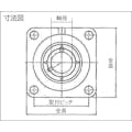 【CAINZ-DASH】ＮＴＮセールスジャパン Ｇ　ベアリングユニット（円筒穴形、止めねじ式）軸径７０ｍｍ内輪径７０ｍｍ全長２２６ｍｍ UCFS314D1【別送品】