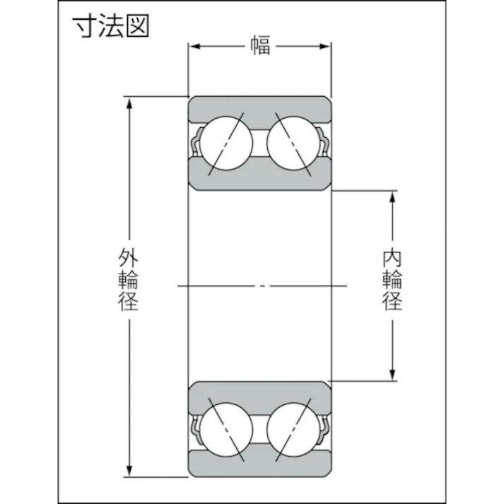 【CAINZ-DASH】NTNセールスジャパン A 小径小形ボールベアリング内輪径30mm外輪径72mm幅30.2mm 5306S【別送品】