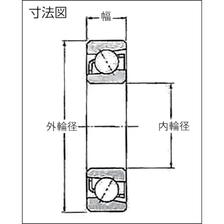 【CAINZ-DASH】NTNセールスジャパン B 中形ボールベアリング 内輪径110mm 外輪径200mm 幅38mm 7222【別送品】