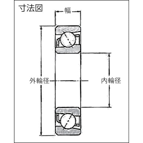 CAINZ-DASH】ＮＴＮセールスジャパン Ａ 小径小形ボールベアリング 内輪径３５ｍｍ 外輪径８０ｍｍ 幅２１ｍｍ 7307【別送品】 |  メカトロ部品 | ホームセンター通販【カインズ】