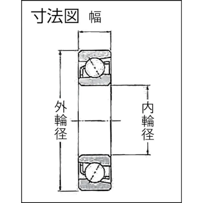 【CAINZ-DASH】NTNセールスジャパン アンギュラ玉軸受(接触角40度もみ抜き保持器)内径50mm外径110mm幅27mm 7310BL1G【別送品】