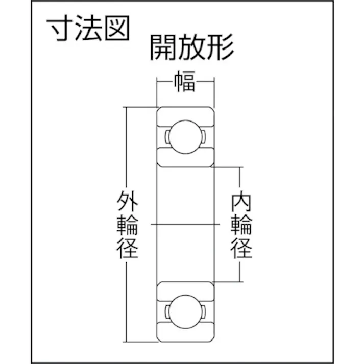 【CAINZ-DASH】NTNセールスジャパン 深溝玉軸受(すきま大タイプ)内輪径95mm 外輪径200mm 幅45mm 6319C3【別送品】