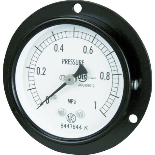 長野計器 普通形圧力計 D枠埋込型 Φ60最小目盛0.010 AA15-221-0.6MP 一般圧力計 長野計器 普通形圧力計 D枠埋込型 Φ60最小目盛0.010 AA15-221-0.6MP 一般圧力計
