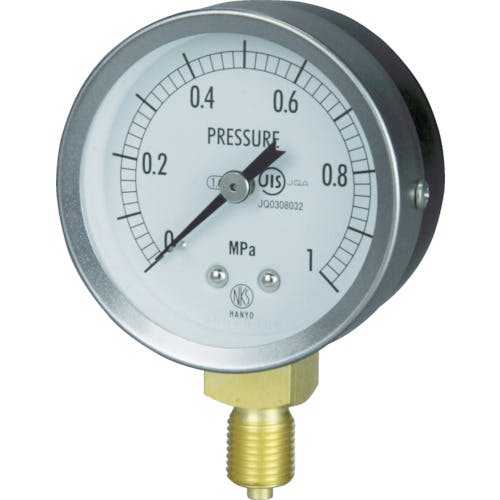 長野計器 JIS汎用形圧力計A枠(ストレート) 圧力レンジ(MPa):0.0~1.00 GS50-121-1.0MP 汎用圧力計 長野計器 JIS汎用形圧力計A枠(ストレート) 圧力レンジ(MPa):0.0~1.00 GS50-121-1.0MP 汎用圧力計