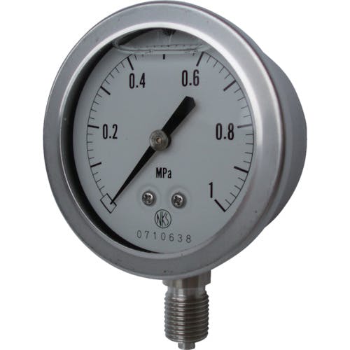 長野計器 グリセリン入圧力計 圧力レンジ(MPa):0.0~10.00 GV50-123-10.0MP グリセリン入圧力計 長野計器 グリセリン入圧力計 圧力レンジ(MPa):0.0~10.00 GV50-123-10.0MP グリセリン入圧力計