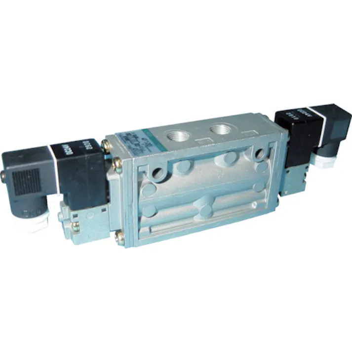 【CAINZ-DASH】CKD 電磁弁 パイロット式5ポート弁セレックスバルブ 4Fシリーズ 2C Rp1/8 AC200V 4F120-06-AC200V【別送品】