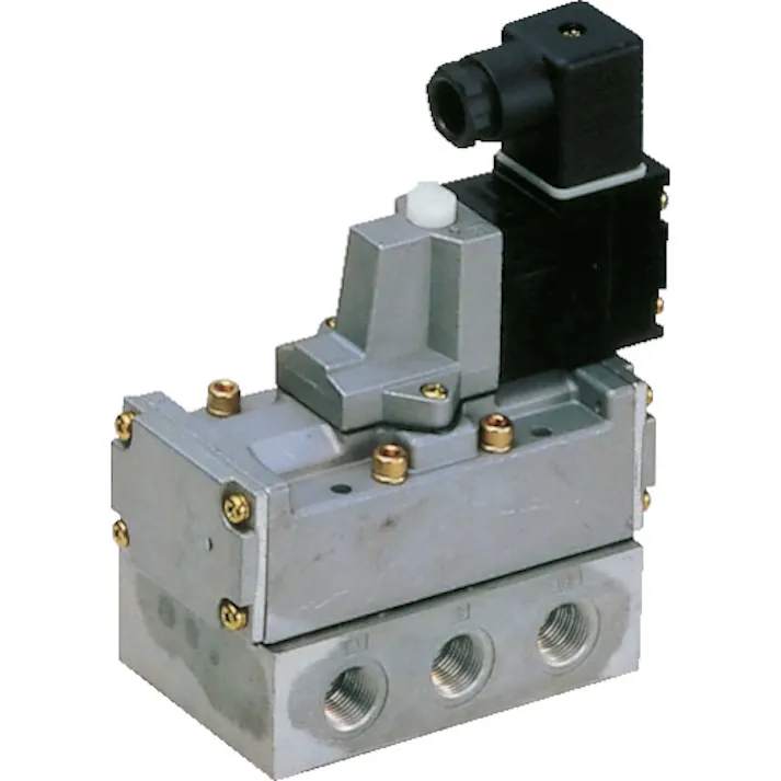 【CAINZ-DASH】CKD 電磁弁 パイロット式5ポート弁セレックスバルブ 4Fシリーズ 5C Rc3/8 AC200V 4F410-10-AC200V【別送品】