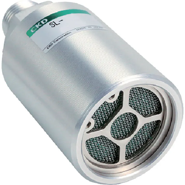 【CAINZ-DASH】CKD サイレンサ金属ボディタイプ SL-10A【別送品】