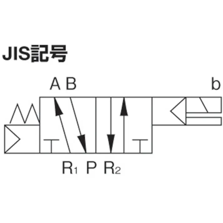 【CAINZ-DASH】CKD 電磁弁 パイロット式5ポート弁セレックスバルブ 4Kシリーズ 2.6C Rc1/8 AC200V 4KA210-06-AC200V【別送品】