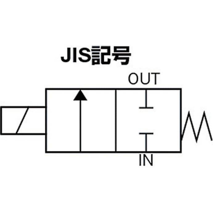 【CAINZ-DASH】ＣＫＤ 直動式２ポート電磁弁（マルチレックスバルブ） AB31-01-3-AC200V【別送品】