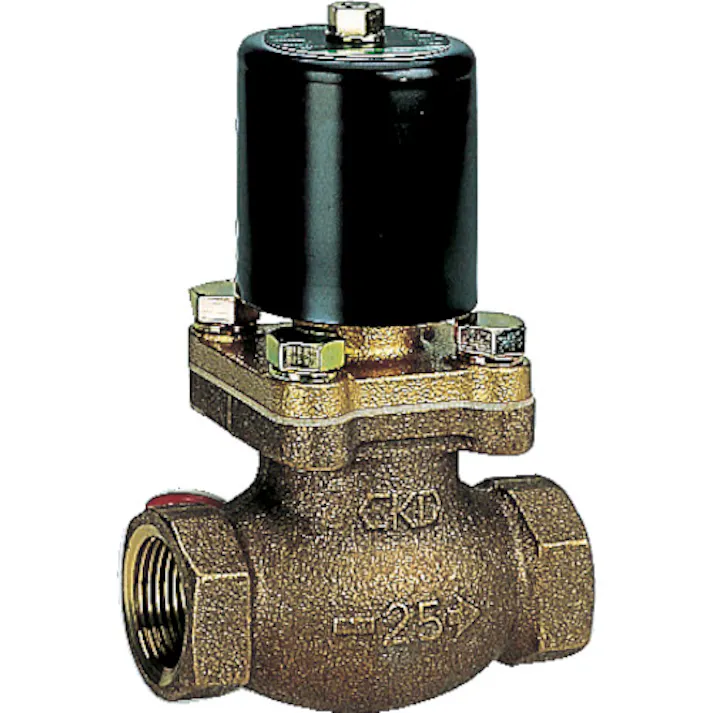 【CAINZ-DASH】CKD 電磁弁 水用パイロットキック式2ポート100V PKW-10-27-AC100V【別送品】