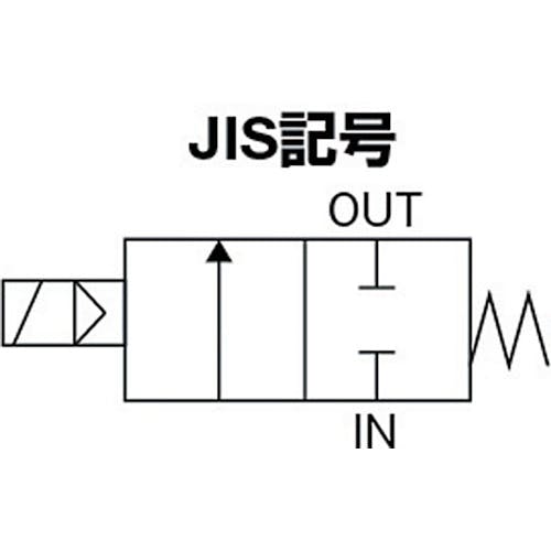 CAINZ-DASH】ＣＫＤ 水用パイロットキック式２ポート電磁弁 １００Ｖ