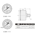 【CAINZ-DASH】ＣＫＤ セーフティマーク付圧力計 G40D-6-P10【別送品】