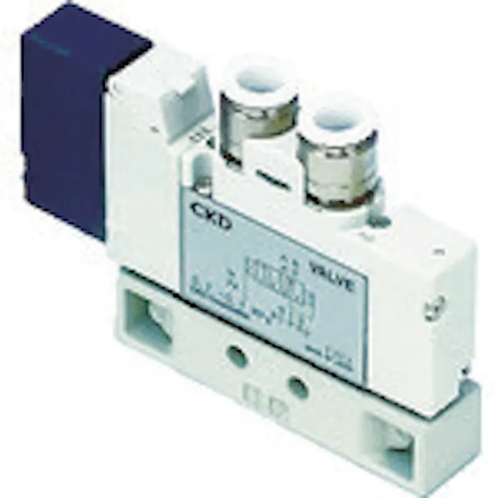 【CAINZ-DASH】CKD 電磁弁 パイロット式5ポート弁 4GAシリーズ 8.1C Rc3/8 DC24V 4GA410-10-3【別送品】