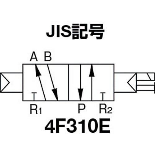 CKD パイロット式 防爆形5ポート弁 4Fシリーズ(シングルソレノイド) 4F410E10TPAC200V