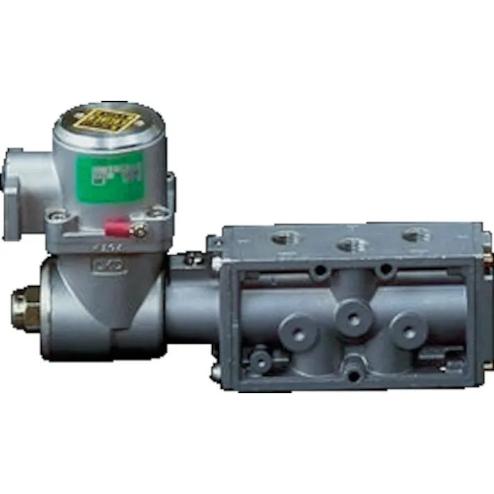 【CAINZ-DASH】CKD 電磁弁 パイロット式 防爆形5ポート弁 4Fシリーズ(シングルソレノイド) 4F310E-10-TP-AC200V【別送品】