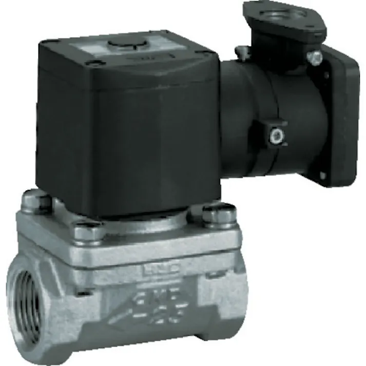 【CAINZ-DASH】CKD 電磁弁 パイロットキック式 防爆形2ポート弁 ADKシリーズ(空気・水用) ADK11E4-15A-03T-AC100V【別送品】