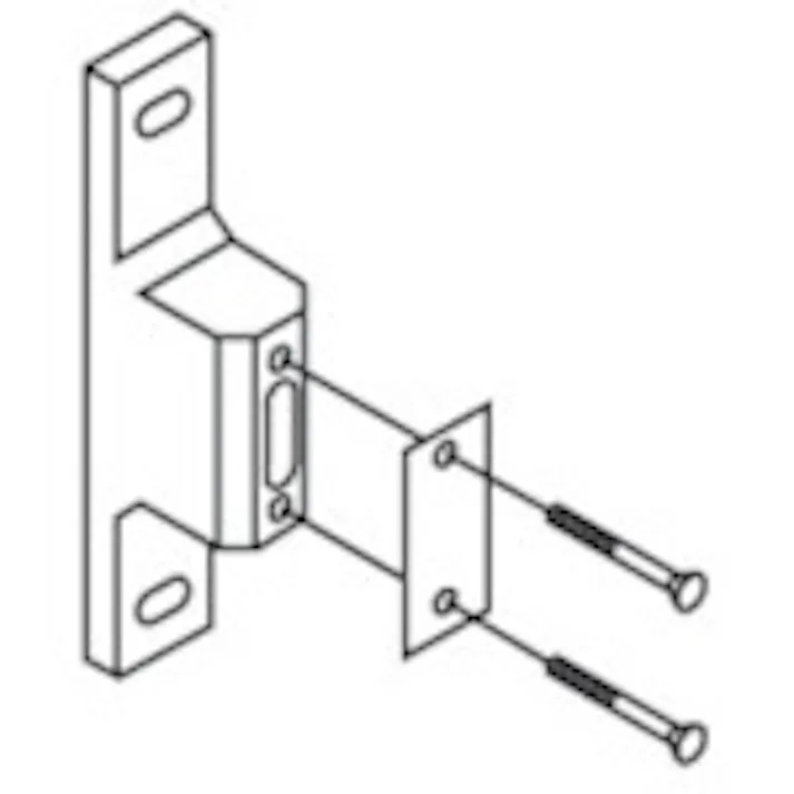 【CAINZ-DASH】CKD T型ブラケット(単品:1000シリーズ用) B110-W【別送品】