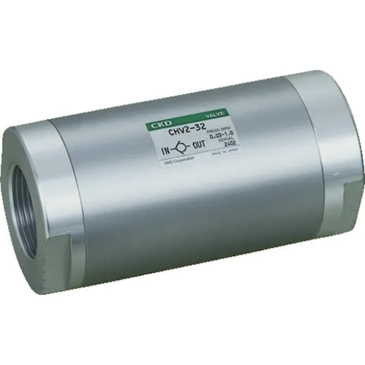 【CAINZ-DASH】CKD チェックバルブ 逆止め弁 Rc1 流量標準タイプ CHV2-25【別送品】