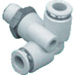 【CAINZ-DASH】ＣＫＤ チューブ継手　　ニュージョイントステンレスタイプ（テトラ形Ｒ付） ZW-TR12-10-P4【別送品】