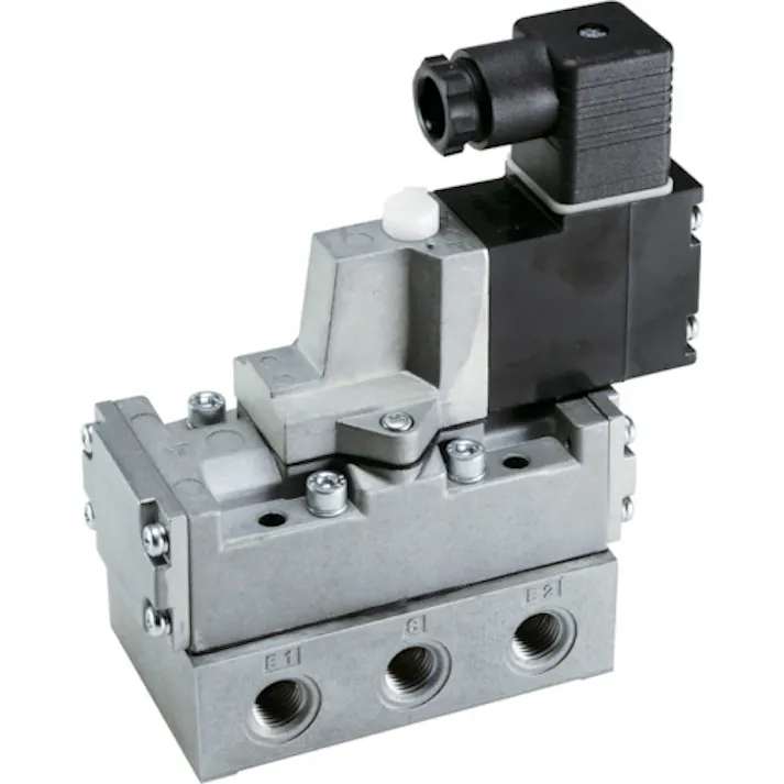 【CAINZ-DASH】CKD パイロット式5ポート弁セレックスバルブ 4F510-10-DC24V【別送品】