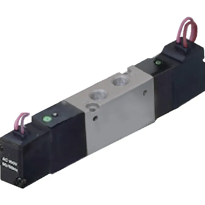 【CAINZ-DASH】CKD 電磁弁 パイロット式5ポート弁セレックスバルブ 4Kシリーズ 9.8C Rc3/8 AC100V 4KA420-10-AC100V【別送品】