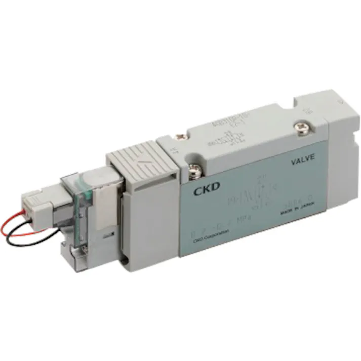 【CAINZ-DASH】CKD 電磁弁 パイロット式5ポート弁 ベース配管 4GB319R-00-E2-3【別送品】