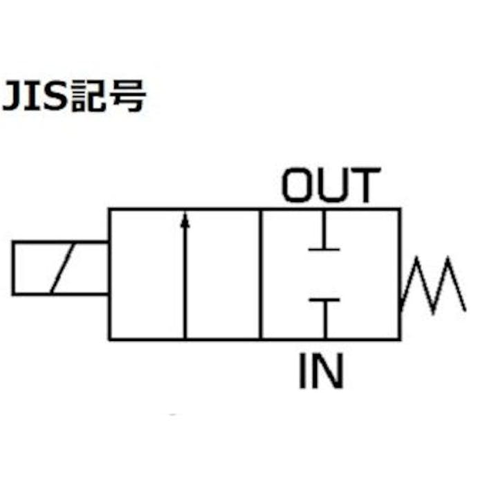 【CAINZ-DASH】ＣＫＤ 直動式２ポート電磁弁（マルチレックスバルブ） AB31-02-6-AC100V【別送品】