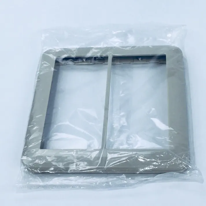 パナソニック コスモシリーズワイド21 スイッチプレート ラウンド 2連用 ベージュ WTC7102F