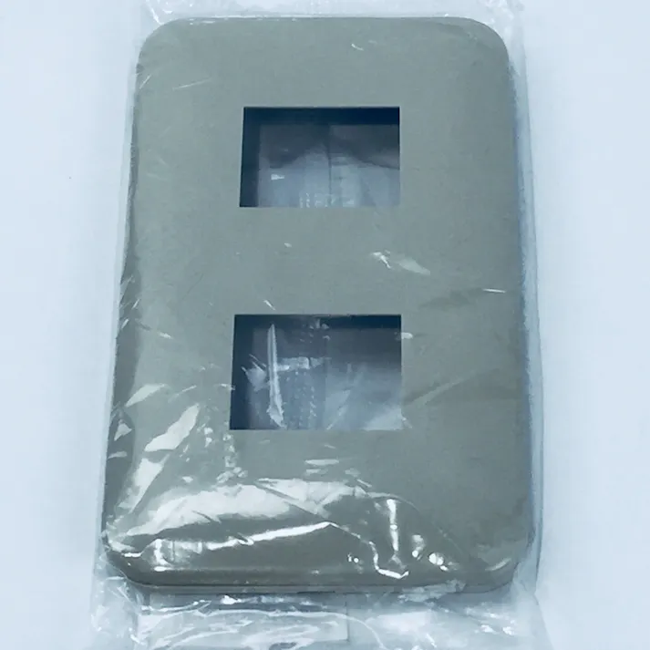 パナソニック コスモシリーズワイド21 コンセントプレート 1連用 2コ用 ベージュ WTF7002F