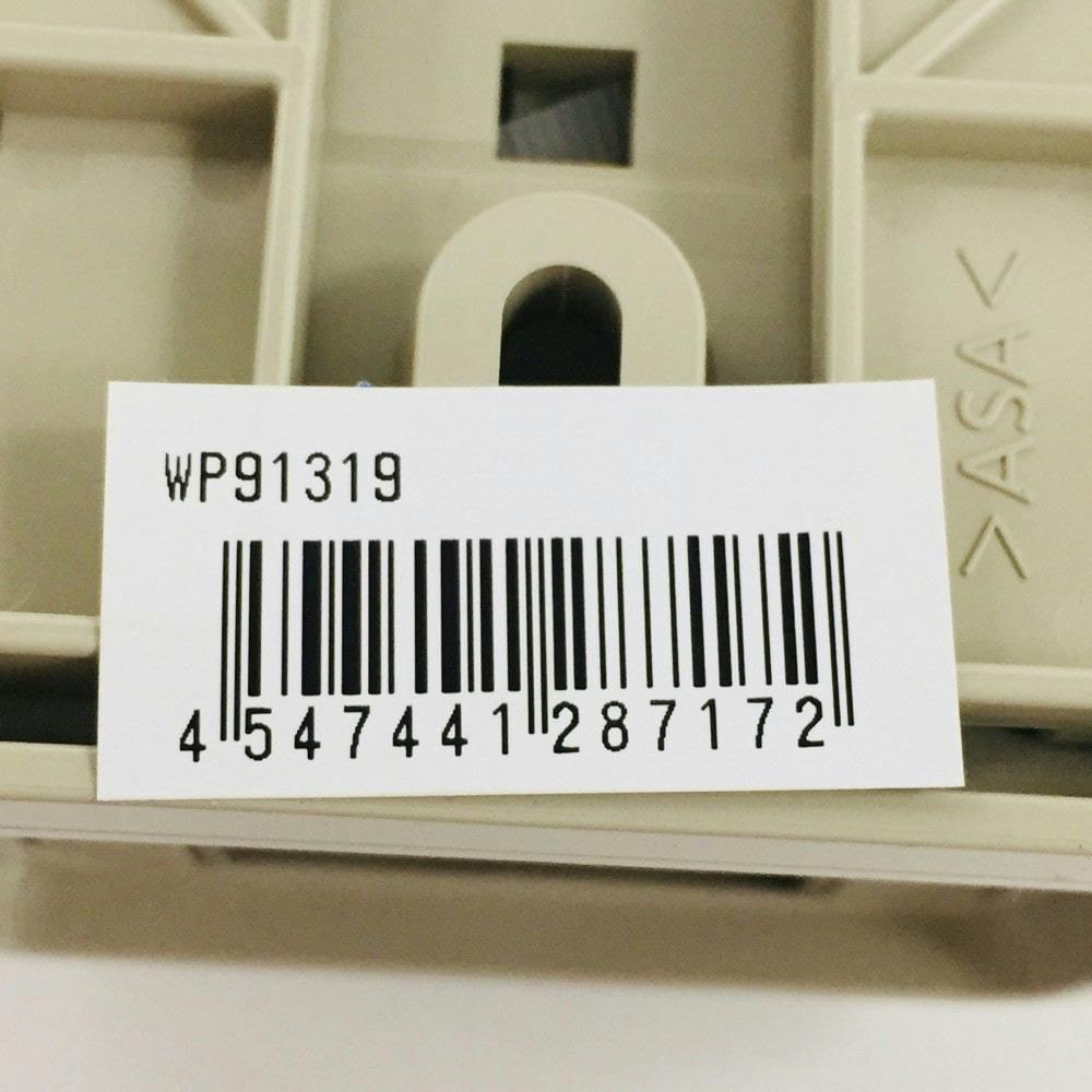 パナソニック 防雨入線カバー クリームグレーホワイト WP91319(販売